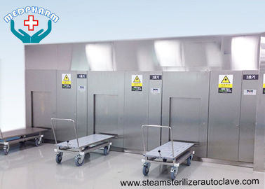 Pre vacuum And Post Vacuum Phase Hospital Steam Sterilizer With Digital Display Window